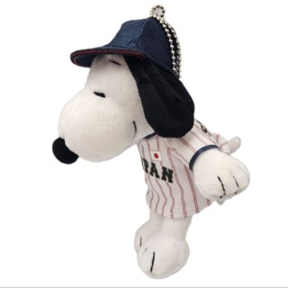 玩樂一族 日本職棒 日本武士隊 Snoopy 史努比 限定聯名 絨毛吊飾 全新現貨