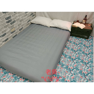 老吳 “\(^o^)/“簡約素色充氣床包露營床包~逗點、北緯、迪卡儂、歡樂時光、眠月、露米