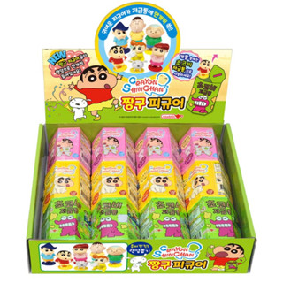 （現貨）🇰🇷韓國 蠟筆小新〰️公仔盲盒 存錢筒 附貼紙 一箱12入 6款 巧克力盒造型盲盒