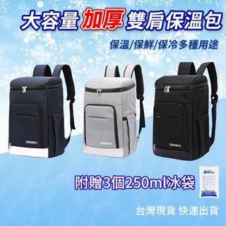 臺灣現貨 加厚保溫包 防水保溫袋 保溫 野餐保冷袋 保溫袋 雙肩保溫包 大容量 防水保冷袋 冰袋 保溫揹包