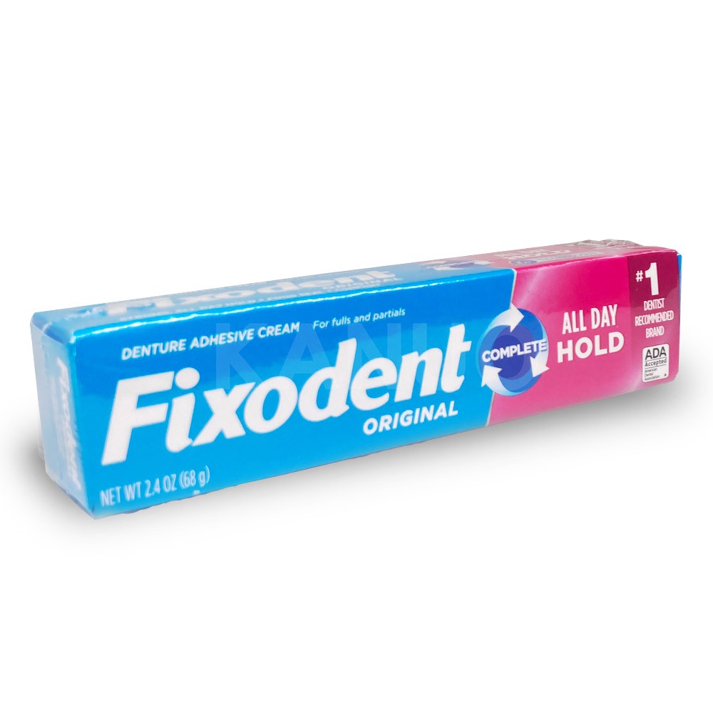 【美國 Fixodent】假牙黏著劑 (68g/條)