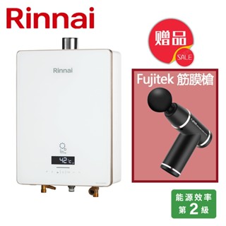 RINNAI 林內 16L UFB強制排氣熱水器 【私訊領優惠】 RUA-UC1628WF(NG1/FE式)天然瓦斯