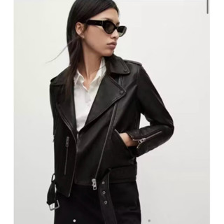 可議🔥Allsaints Balfern Biker 經典款 騎士皮衣 皮夾克 真皮
