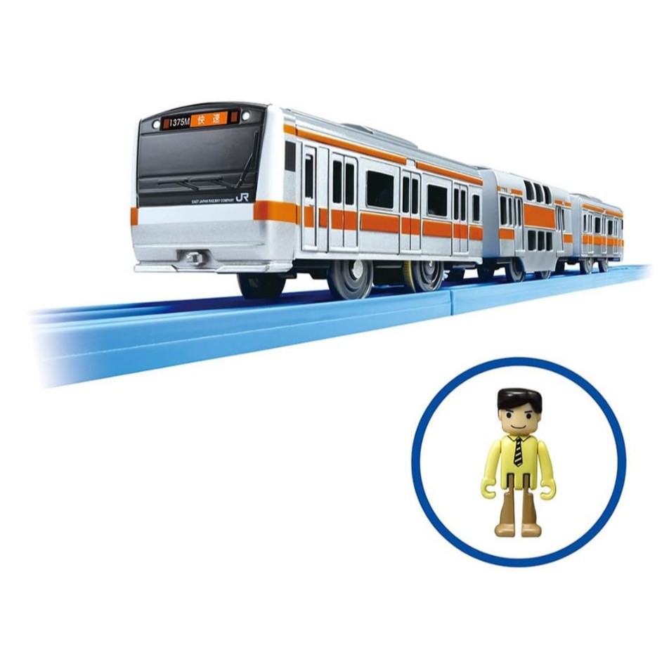 全新 Plarail 鐵道王國 S-30 E233系中央線 (雙層車廂、附人偶) 多美火車 Tomy