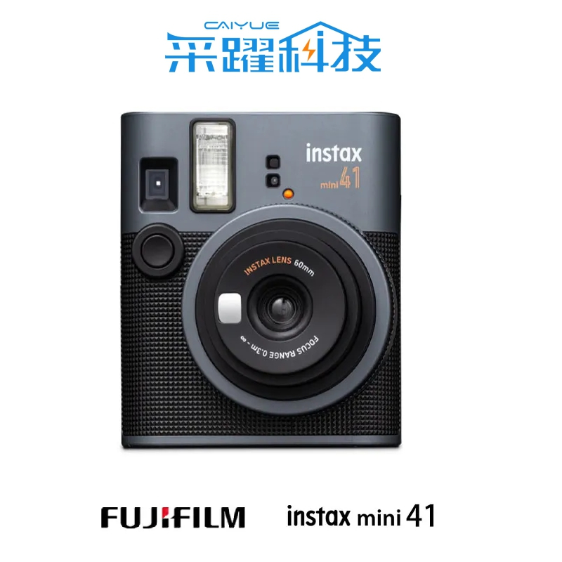 富士 FUJIFILM instax mini 40  mini41 拍立得 即可拍相機 恆昶公司貨 復古仿皮材質