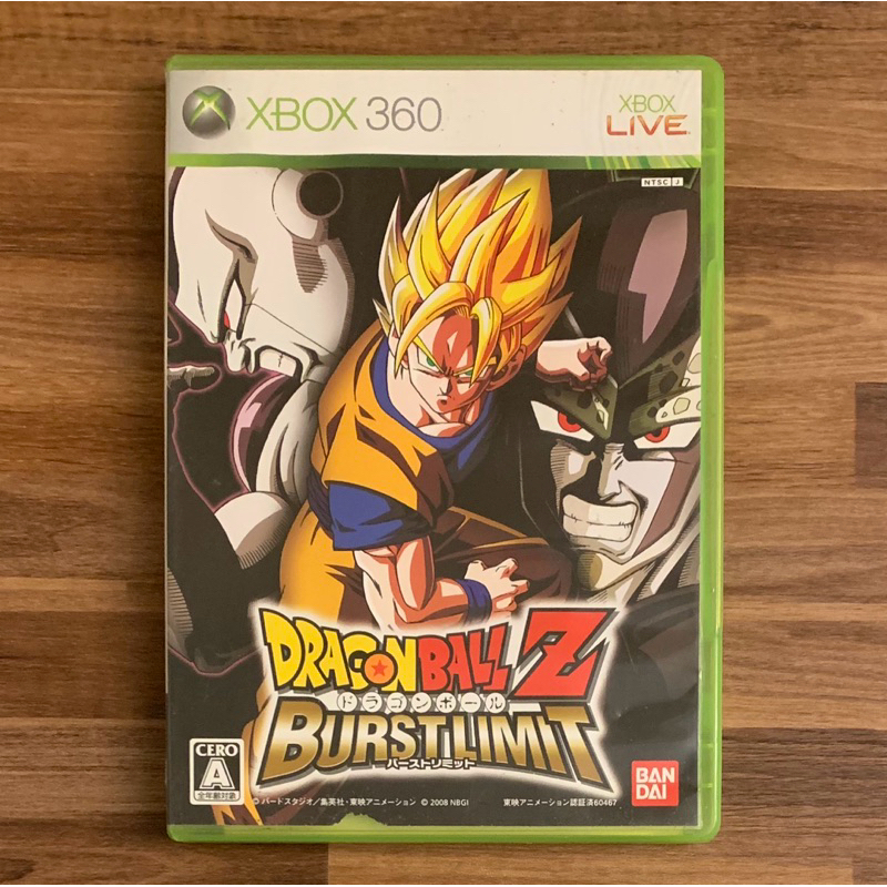 XBOX360 七龍珠Z 爆發極限 正版遊戲片 原版光碟 日文版 純日版 日版適用 二手片 微軟