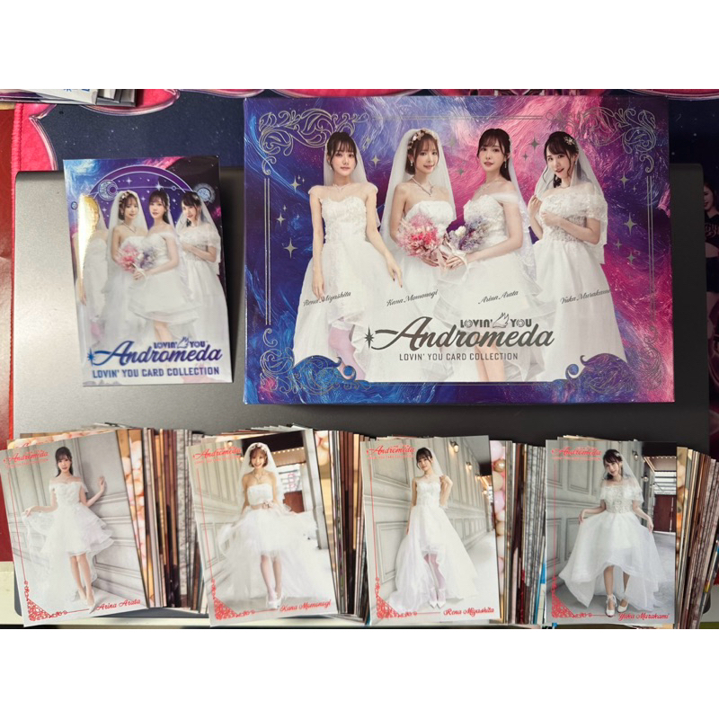 2025 Lovin’ You Andromeda 新有菜、桃乃木香奈、宮下玲奈、村上悠華 普卡96張 含一盒原盒出售