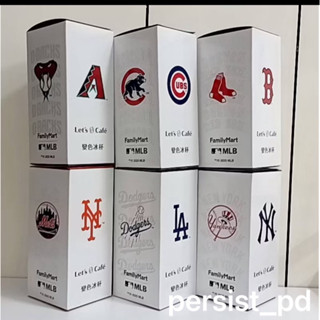 MLB變色杯 送寶可夢 朱&紫 活動特典卡牌包1包 全家限量MLB變色冰杯 全家便利商店 大都會 洋基 紅襪 響尾蛇