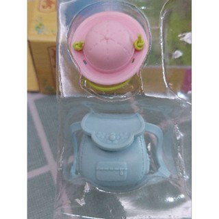 森林家族 寶寶帽子+後揹包〔二手〕寳寳 配件 用品 上學 郊遊
