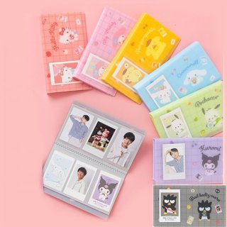 asdfkitty*三麗鷗卡片收藏夾 名片簿 相簿 拍立得相片收納冊-KITTY布丁狗大耳狗庫洛米酷企鵝-日本正版商品