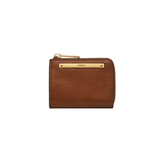 全新 FOSSIL Liza 真皮零錢包 棕色 加拿大購入