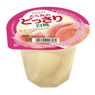 Tarami達樂美 白桃果凍杯 230g【Donki日本唐吉訶德】