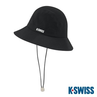 K-SWISS Bucket Hat 圓頂漁夫帽 -正黑色