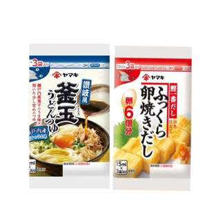 日本 雅瑪吉 YAMAKI 讚崎烏龍麵調味醬汁 日式蛋捲調味醬汁 玉子燒 蒸蛋茶碗蒸 15毫升*3入裝)