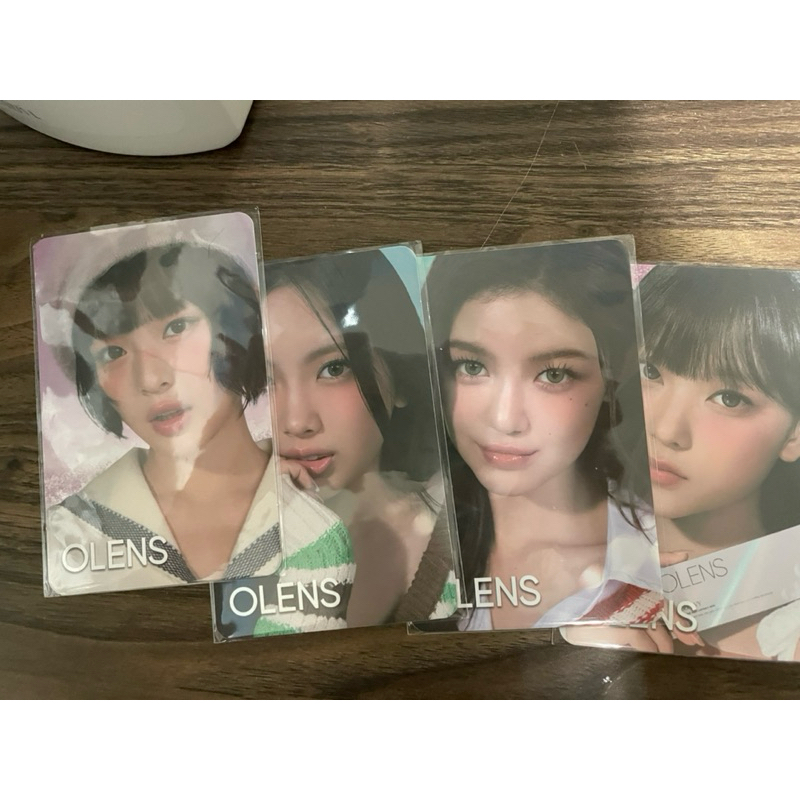 OLENS NEW JEANS 大卡 小卡 卡片 雙面