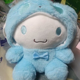 三麗鷗絨毛娃娃 藍色玉桂狗 大耳狗 20cm 絨毛玩具