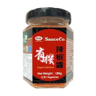 味榮 有機辣椒醬 180g/瓶(超商限六瓶) 限量特惠