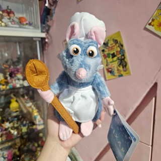 Bunibear. 迪士尼 雷米娃娃 料理鼠王 雷米 廚師帽玩偶 絨毛公仔 PIXAR