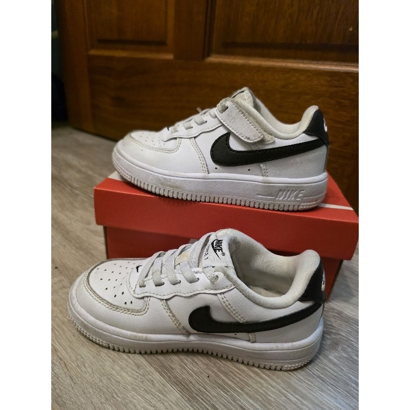 [二手] Nike Air Force AF1 白搭 白鞋黑勾 UK 9.5/16cm