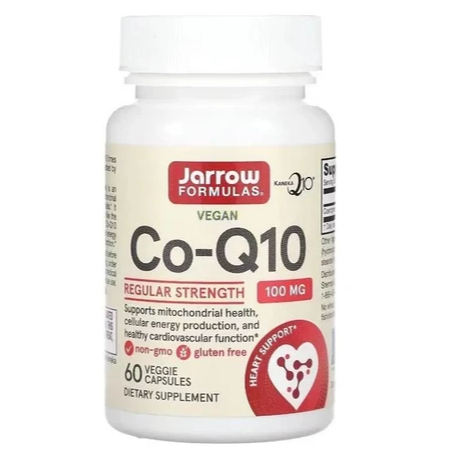 美國 Jarrow Formulas 輔酶q10軟膠囊coq10 100毫克泛醌60粒