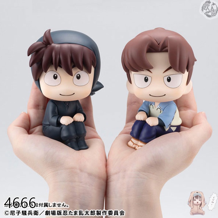 25年09月 日版 忍者亂太郎 LOOKUP 抬頭娃娃 土井半助＆山田利吉