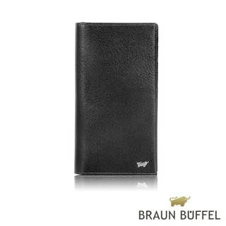 *【寧寧精品】台中35年老店 BRAUN BUFFEL 德國小金牛提貝裡烏斯 兩折長夾咖啡色 BF392-631-ENY