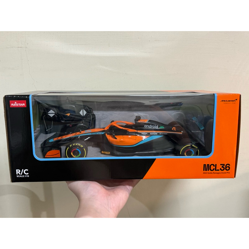 【佛系賣家】Rastar 遙控車1/18 Mclaren 麥拉倫 F1 賽車 生日 禮物 模型車#costco