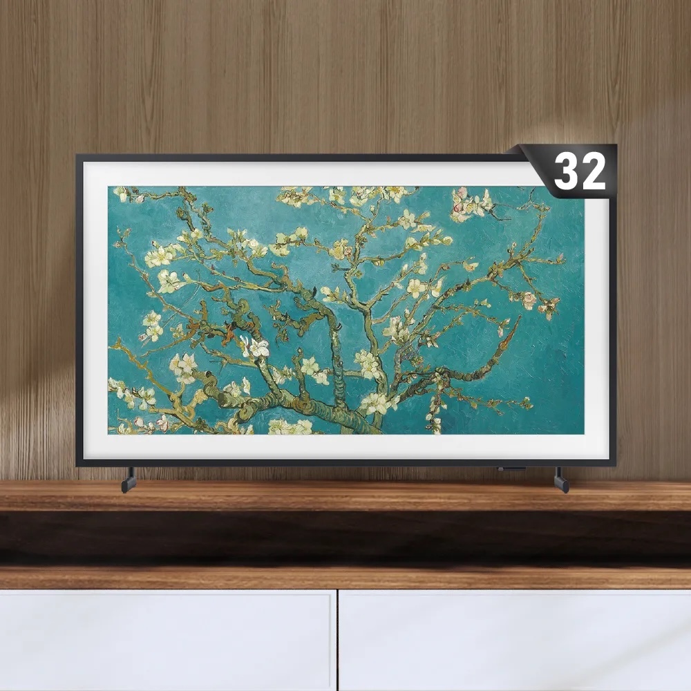 SAMSUNG 三星 32型FHD HDR The Frame 美學電視 32LS03C 全新保固一年