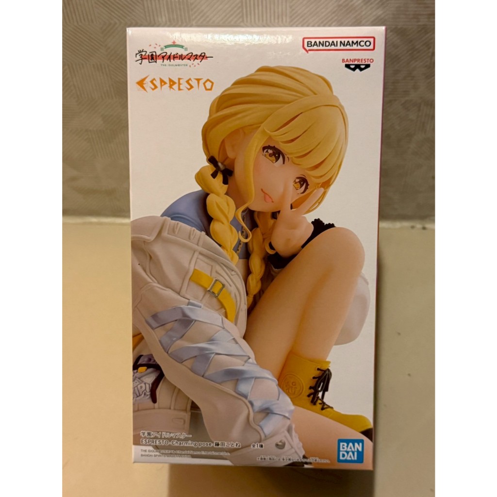 【麻糬禿頭聯盟】日版 ESPRESTO 學園偶像大師 藤田琴音 長盒 公仔 模型 景品