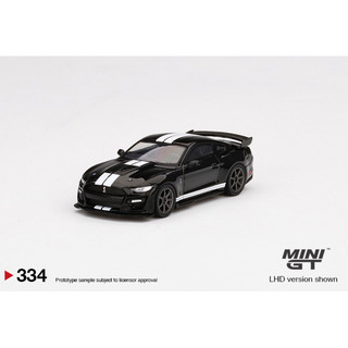 MINI GT #334 Ford Mustang Shelby GT500 Shadow Black