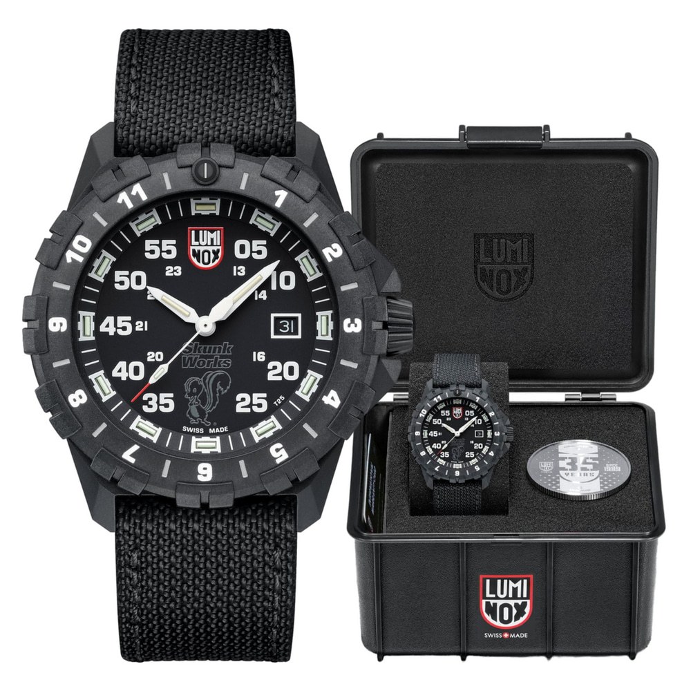 LUMINOX 雷明時 Heritage F-117 NIGHTHAWK x Skunk Works聯名紀念錶