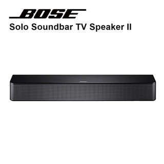 十倍蝦幣 靜態展示品詳內文【BOSE】Solo TV II 藍芽 Soundbar 電視喇叭音響系統 家庭劇院聲霸音響