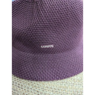 台灣製造 KANGOL 紫色遮陽帽 漁夫帽 S號M號