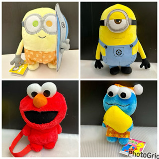 特價💕日本🇯🇵帶回 SEGA 小小兵 芝麻街 Elmo 兒童 後揹包 雙肩包 芝麻街 SESAME STREET 娃娃