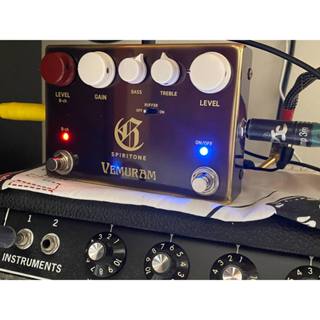 vemuram spiritone 新世代的人頭馬經典重現 破音效果器 FENDER