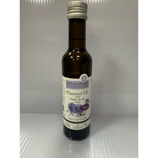 天然初榨亞麻仁油 250ml 蝦皮代開發票 亞麻籽油 天然冷壓初榨亞麻仁油 BIO PLANÈTE 碧歐星球亞麻油