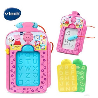 二手🌍VTECH 偉易達 粉紅豬小妹-音樂字母感應學習畫板 英語啟蒙