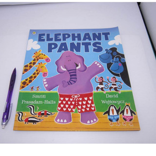 「二手書」Elephant Pants 英文繪本 Prasadam-Halls Orchard Books