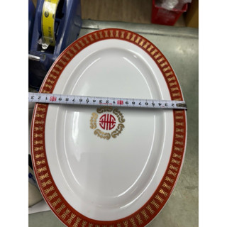 【大同瓷器】臺灣早期大同萬壽無疆腰子盤（二手商品）