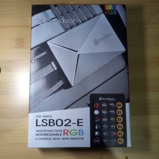 銀欣 SilverStone LSB02-E 風扇燈光控制器 多功能 ARGB 遙控控制盒