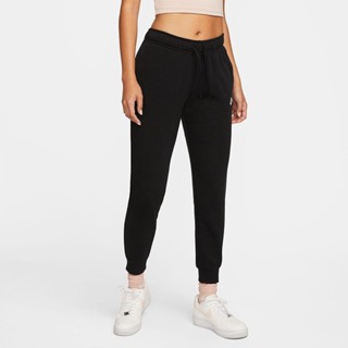 NIKE 長褲 AS W NSW CLUB 黑 中腰 磨毛 縮口 棉褲 女 DQ5192-010