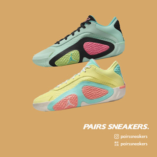 NIKE Jordan Tatum 2 PF 緩震 實戰籃球鞋 黃藍 FJ6458-700 薄荷綠 FJ6458-300