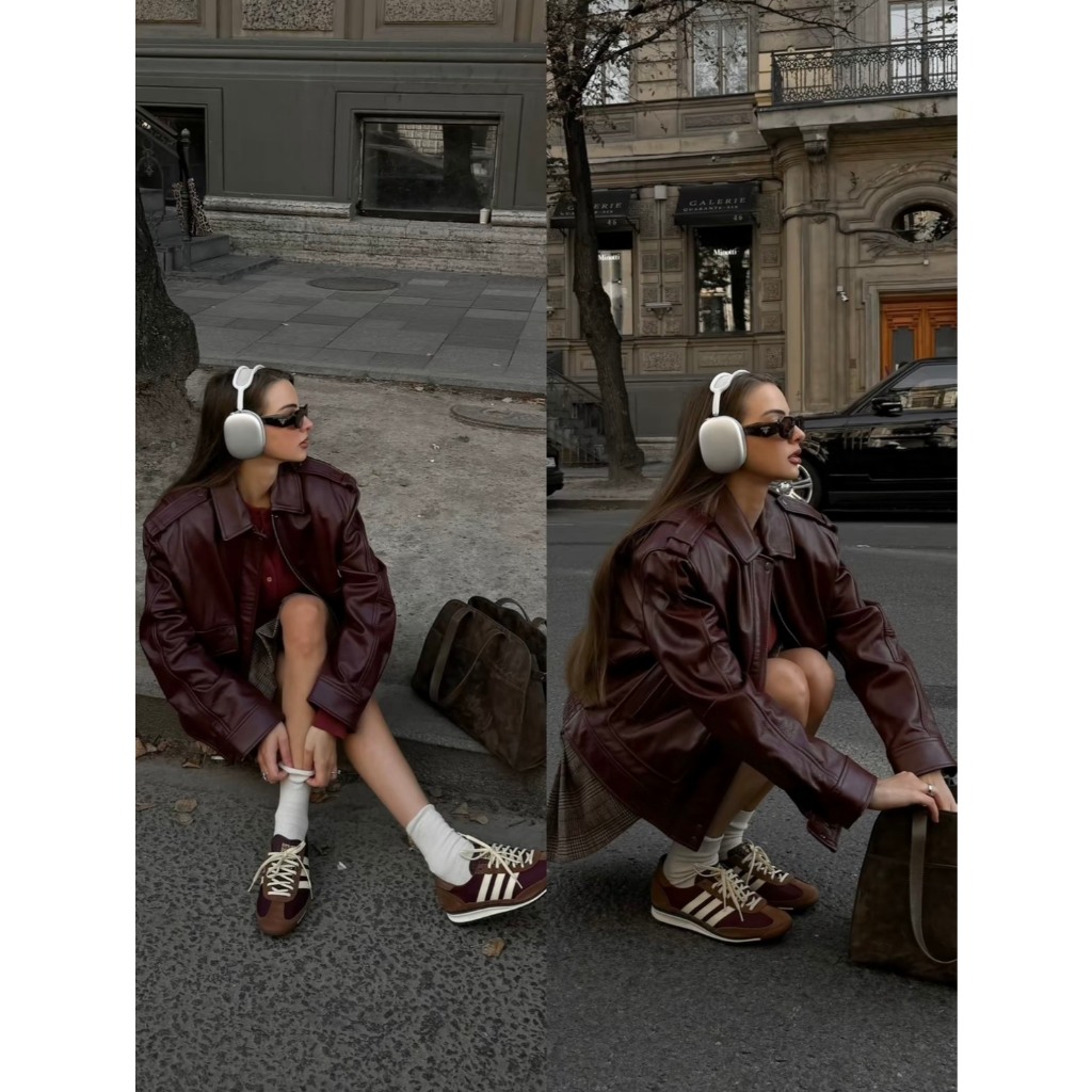 【Luxury】Adidas SL 72 OG W 女鞋 棕黃色 麂皮 皮革 復古 運動鞋 休閒鞋 IE3425  咖啡