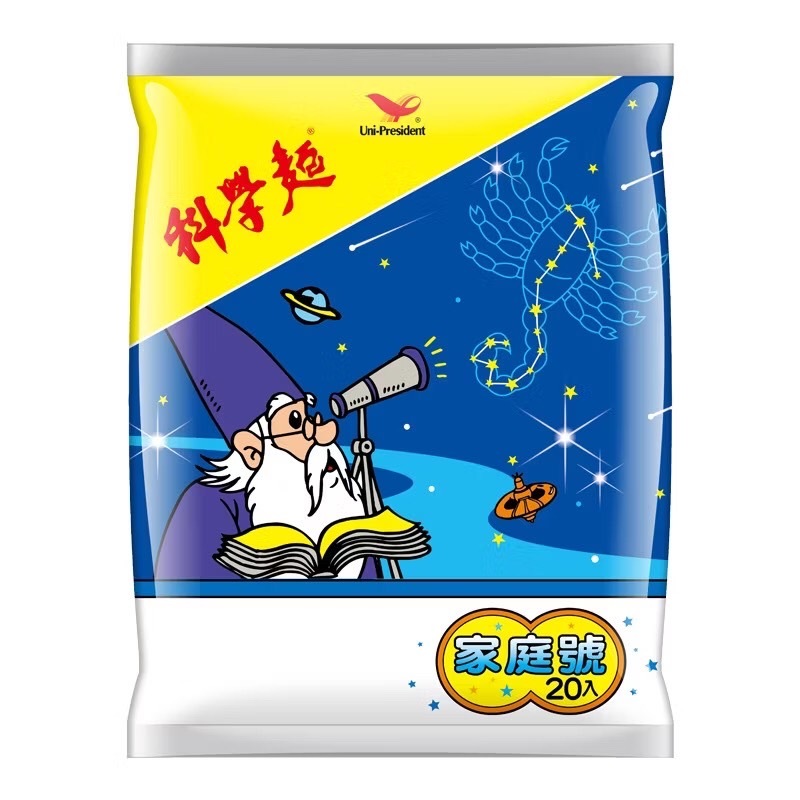 $ 小老闆 $ 統一 科學麵家庭號 15g*20入 原味