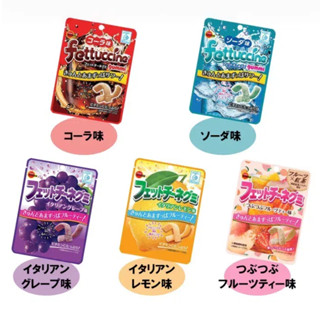 【無國界零食舖】日本 Bourbon 北日本 Fettuccine 長條軟糖 可樂條糖 水果茶 水蜜桃 可樂 葡萄 蘇打