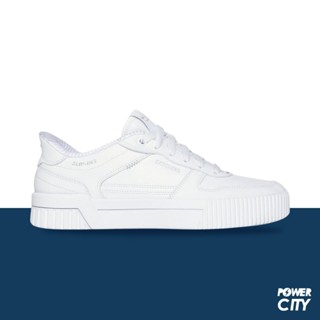 【SKECHERS】JADE 瞬穿 休閒鞋 復古 小白鞋 女鞋 -185222WHT