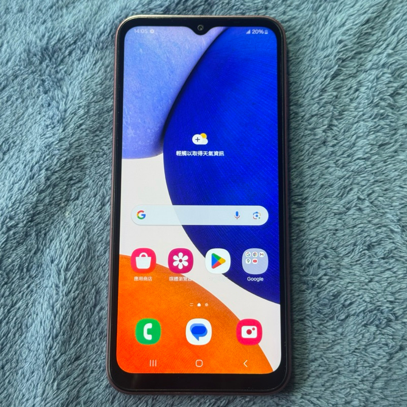 SAMSUNG A14 5G 128/4G 紅 功能正常 二手 6.6吋 雙卡雙待 指紋臉部解鎖 A146 台中
