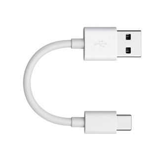 HUAWEI 華為適用 USB-A to Type-C 短版充電線 (3A,25 cm) - 白【密封裝】行動電源專用