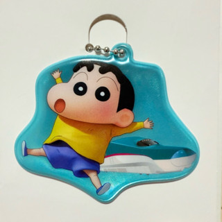 蠟筆小新 日本新幹線集章活動贈品 吊飾鑰匙圈D