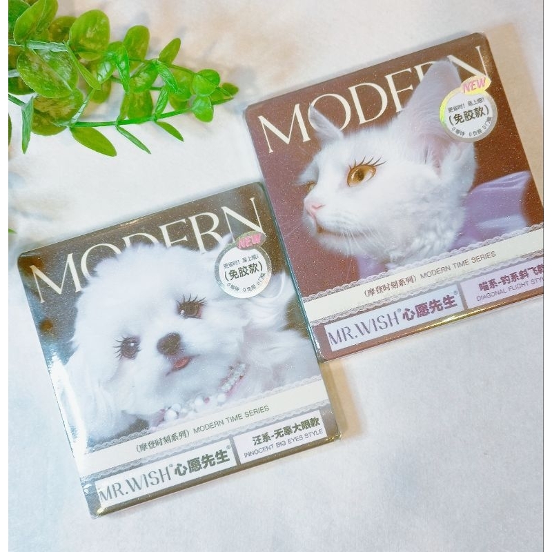 現貨❤️心願先生|心願先生 摩登時刻 動物系列3.0 喵千金 淚汪汪 免膠假睫毛